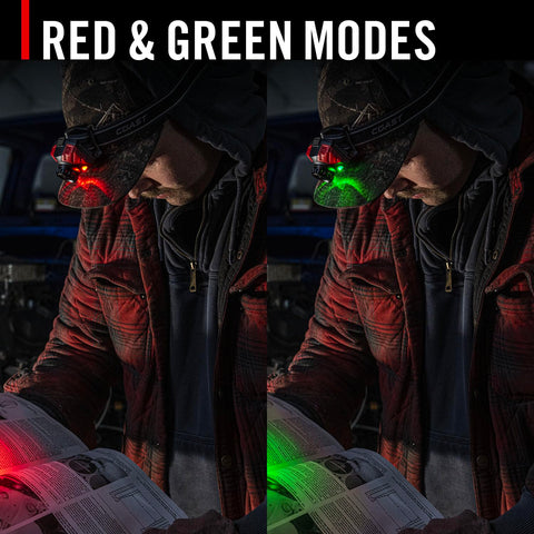 Coast FL85R 1000 Lumen Tri-Color Focusing Rechargeable LED Headlamp