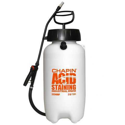Chapin 22240XP 2 Gallon Industrial Acid Staining Sprayer Pressure Relief Valve