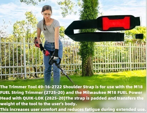 49-16-2722 Shoulder for Milwaukee M18 Quik-lok Shoulder Strap wit EGO Power+...