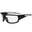 EDGE Kazbek Wrap-Around Safety Glasses, Anti-Scratch, Non-Slip, UV 400, Military Grade, ANSI/ISEA & MCEPS Compliant (Black, Clear Vapor Shield)