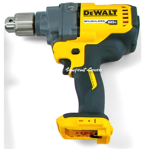 DEWALT FLEXVOLT DCD130B 60V MAX Cordless Drill Concrete Mixing E-Clutch System