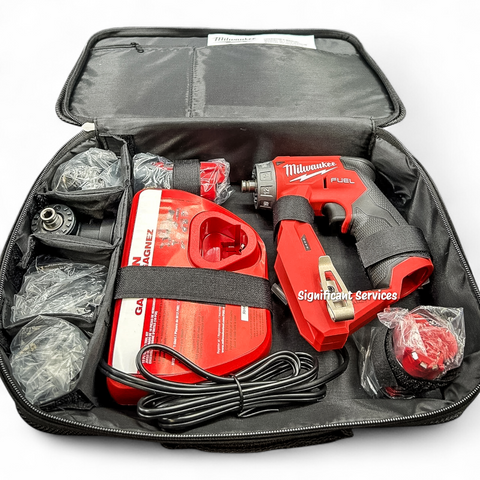 Milwaukee 2505-22 M12 FUEL 12V Brushless Installation 4-in-1 Drill/Driver Kit