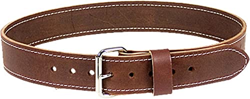 Occidental Leather 5002 XL 2-Inch Thick Leather Work Belt, X-Large, Brown