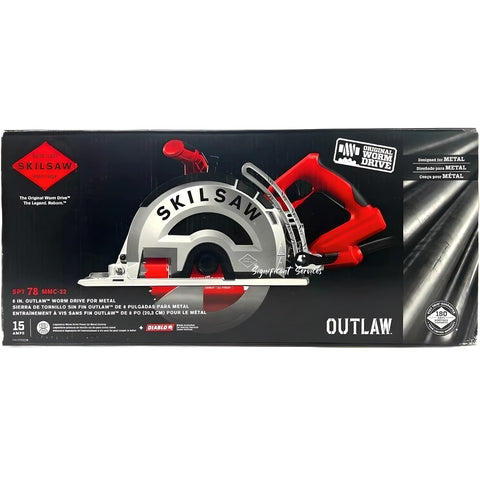 SKILSAW OUTLAW SPT78MMC-01 15 Amp 8 In. Worm Drive Metal Cutting Saw