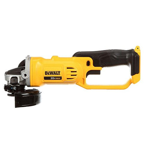 DeWalt DCG412B 20V MAX Li-Ion 4 1/2" Cordless Angle Grinder Cut-Off Tool 4.0 Ah Kit