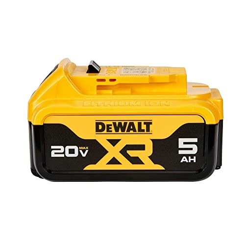DEWALT 20V MAX XR Battery, Lithium Ion, 5.0Ah (DCB205), Multi