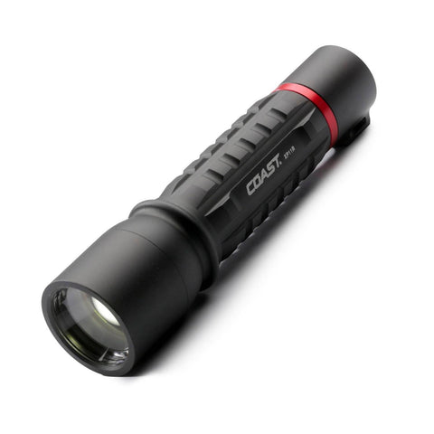 Coast XP11R Rechargeable LED Flashlight 2100 Lumens Dual Power Slide Focus IP54