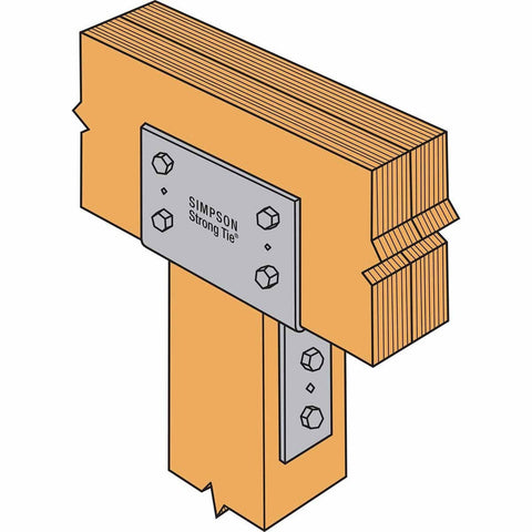 Simpson Strong-Tie CC68 Column Cap for 6x Beam to 8x Post, Galvanized Steel
