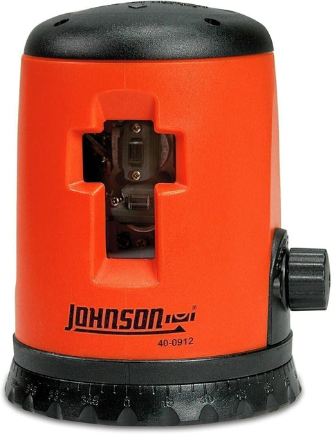 Johnson 40-0921 Self-Leveling Cross Line Laser Level Kit with Tripod & Case