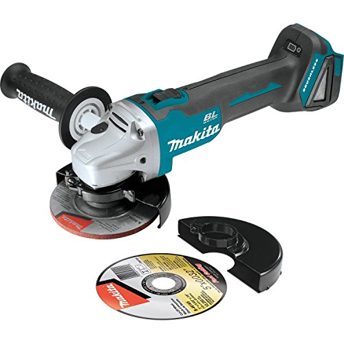 Makita XAG04Z 18V LXT� Lithium-Ion Brushless Cordless 4-1/2� / 5" Cut-Off/Angle Grinder, Tool Only