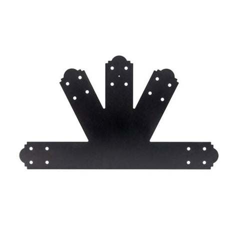 Simpson Strong-Tie AGPB91212 Outdoor Accents Mission Gable Plate 12:12 Pitch 2Pk