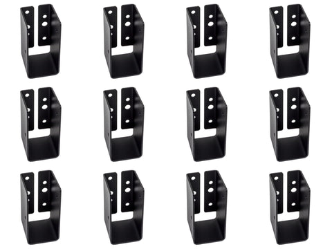 Simpson Strong-Tie APLH24 Outdoor Accents ZMAX, Black Light Joist Hanger for 2x4
