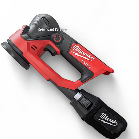 New Milwaukee M12 12V Fuel 3" Cordless Brushless Random Orbital Detail Sander