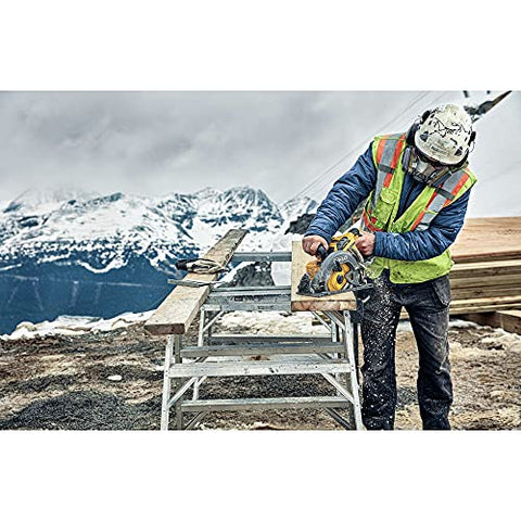 DeWALT DCS577B FLEXVOLT 60V MAX Li-Ion 7-1/4 IN. Cordless Worm Drive Style Saw