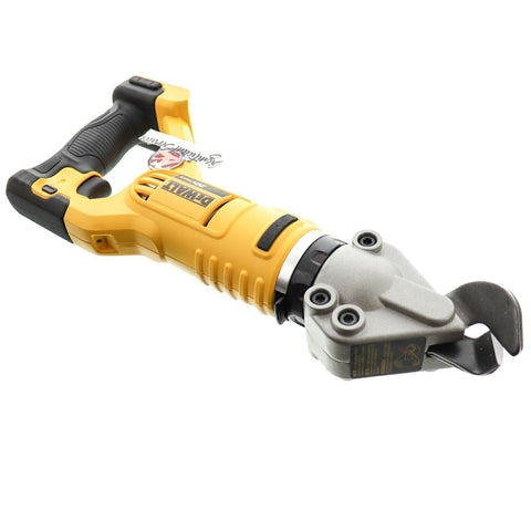 DEWALT 20V MAX Metal Shear, Offset, 18GA, Tool Only (DCS496B) , Yellow