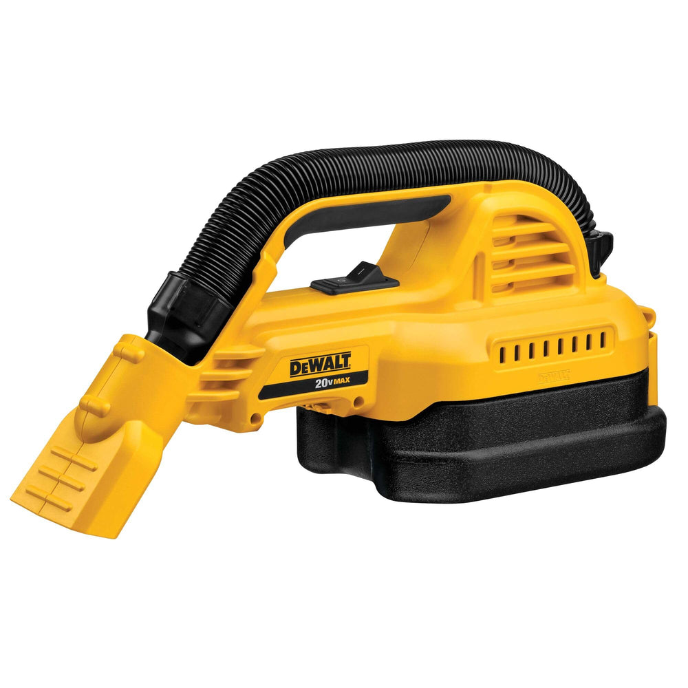 DEWALT 20V MAX Hand Vacuum, Cordless, for Wet or Dry Surfaces, 1/2-Gallon Tank, Washable Filter, Portable, Bare Tool Only (DCV517B)