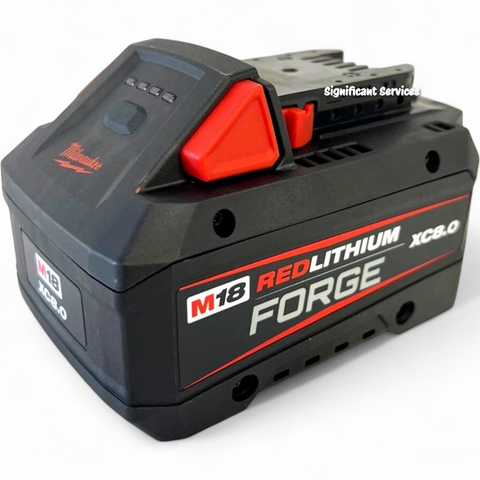 New Genuine MILWAUKEE M18 18V REDLITHIUM FORGE XC 8.0Ah Battery Pack 48-11-1881