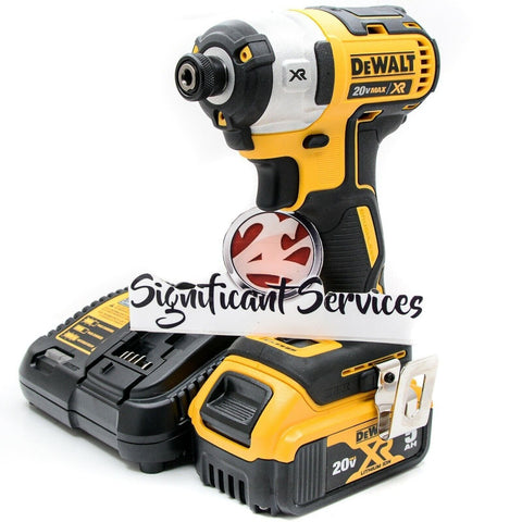DeWALT DCF887 20V Max Li-Ion 3 Speed XR 5.0 Ah Brushless 1/4" Impact Driver Kit