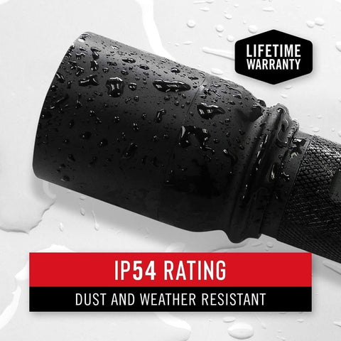 Coast XP11R Rechargeable LED Flashlight 2100 Lumens Dual Power Slide Focus IP54