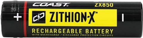 Coast ZX850 ZITHION-X USB-C Rechargeable Battery for XP9R XPH30R Flashlights