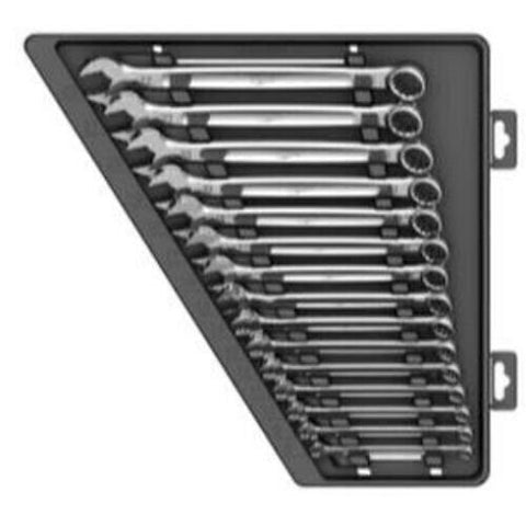 Milwaukee 48-22-9515 15-Piece Chrome Alloy Steel Combination Metric Wrench Set