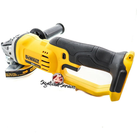DeWALT DCG412B 20V MAX Li-Ion Cordless Angle Grinder 4 1/2" Cut-Off 5.0 Ah Kit