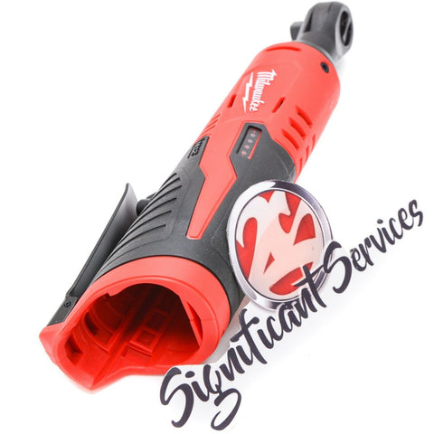 New Milwaukee 2457-20 M12 12V 3/8" Li-Ion Cordless Ratchet 1.5 AH Battery Kit