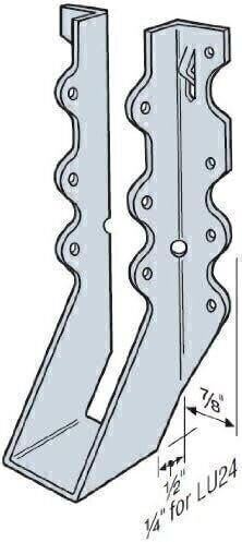 Simpson Strong-Tie LU28 Face Mount Joist Hanger (Pack of 100)