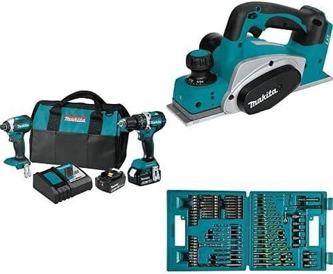 Makita XPK01Z 18V LXT Lithium-Ion Cordless 3-1/4-Inch Planer, Tool Only