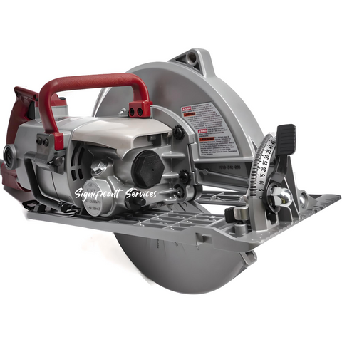 SKILSAW SPT70WM-01 15 Amp 10-1/4" Magnesium SAWSQUATCH Worm Drive Circular Saw
