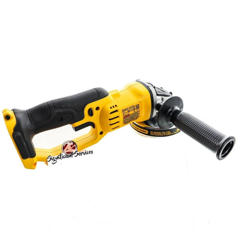 DeWALT DCG412B 20V MAX Li-Ion Cordless Angle Grinder 4 1/2" Cut-Off 5.0 Ah Kit