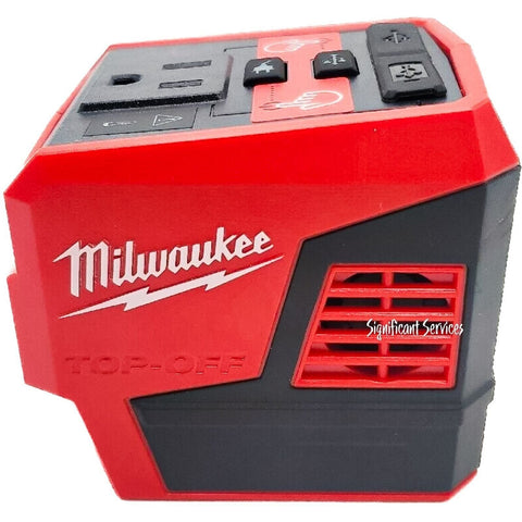 Milwaukee 2846-50 M18 TOP-OFF 175-Watt Cordless Power Supply Inverter M18 5.0...