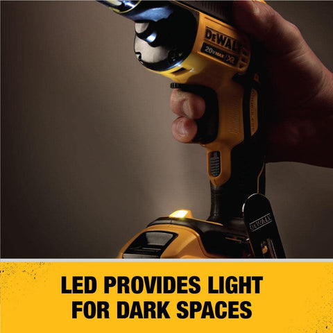 DEWALT DCF620B 20V MAX XR Li-Ion 2.0 Ah Brushless Drywall ScrewGun Kit