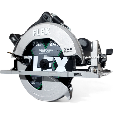 FLEX FX2141-Z 24V Brushless Cordless Li-ion 7-1/4 Battery Circular Saw Tool Only