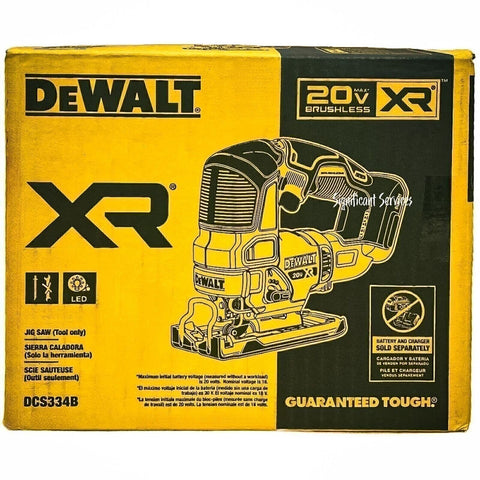 DEWALT DCS334B 20V MAX XR Brushless Cordless Li-Ion Variable Speed Jig Saw