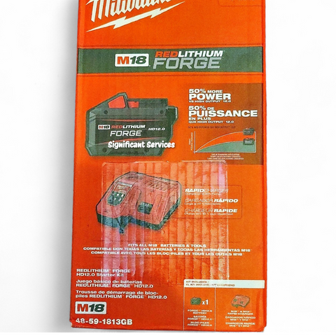 Milwaukee 48-59-1813GB M18 REDLITHIUM Forge HD 12.0 HIGH OUTPUT Battery Charger
