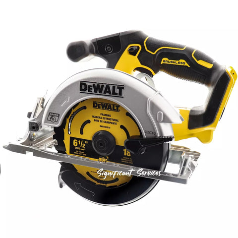 DEWALT DCS565 20V MAX Li-on 6-1/2" Brushless Cordless Circular Saw Bare Tool