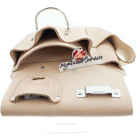 Custom Leathercraft - DW-109 CLC K485R1 Standard Drywaller's Tool Pouch, Chrome-