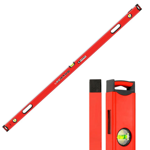 Kapro 98541X Apollo HeavyDuty Professional Box Level Features Magnified 72 Inch