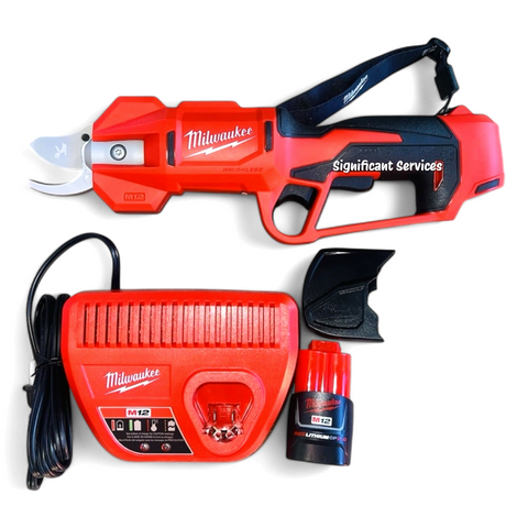 Milwaukee 2534-21 M12 Lithium-Ion Brushless Cordless Pruning Shears Kit 2.0 Ah