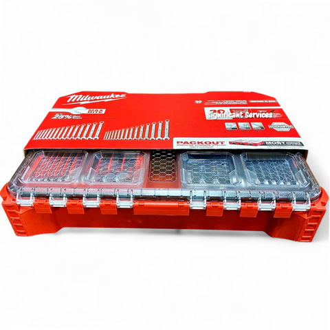 Milwaukee 48-22-9485 30PC Metric SAE Combination Wrench Set PACKOUT Organizer