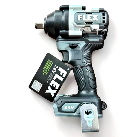 FLEX FX1451-Z 24V Brushless Cordless 1/2Inch 750 Ft-Lbs Mid-Torque Impact Wrench