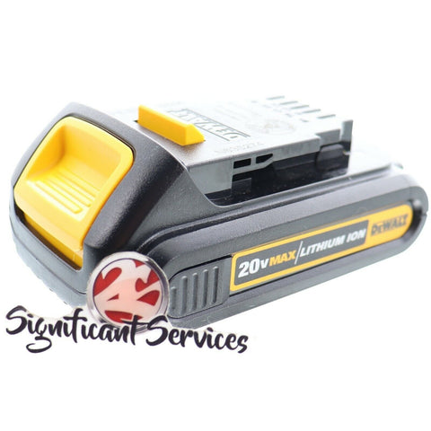 DEWALT 20V MAX Battery, Compact 1.5Ah (DCB201)