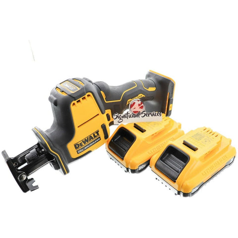 DEWALT DCS369B Cordless Atomic 20V Cordless Reciprocating Saw 3.0 Ah Batteries