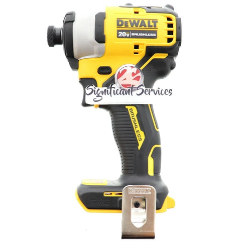 DEWALT DCF809B 20V MAX Brushless Li-Ion 1/4 in. Impact Driver 2.0 AH Batteries