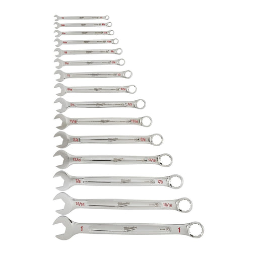 MILWAUKEE'S Electric Tools MLW48-22-9415 Combination Wrench Set - SAE