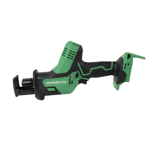 Metabo HPT 18V MultiVolt� Cordless Reciprocating Saw | One-Handed Design | 3,200 Strokes Per Minute | Accepts Reciprocating or Jig Saw Blades | Lifetime Tool Warranty | CR18DAQ4