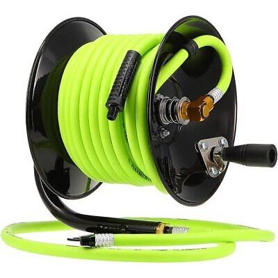 Flexzilla L8650FZ Manual Open Face Air Hose Reel, 3/8 in. x 50 ft., Heavy Duty - SIGNIFICANTSERVICES.COM