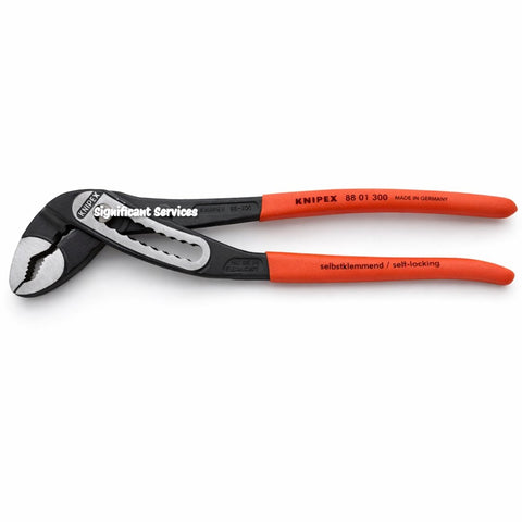 KNIPEX 8801300 Alligator Water Pump Pliers 12 in Tongue Groove Made in Germany