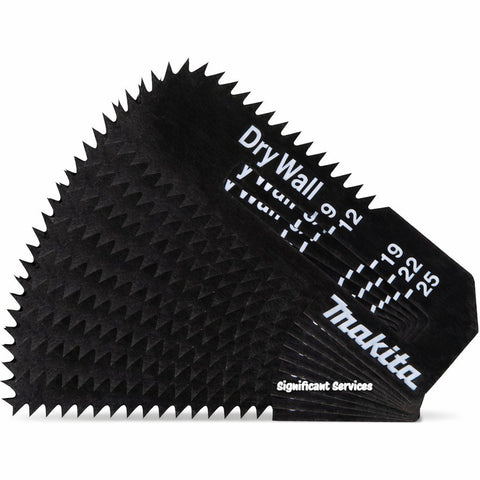 Makita B-49703 High Carbon Steel Drywall Cut-Out Saw Blade 10-Pack